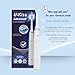 U-Kiss Sonic Electric Toothbrush Rechargeable 5 Series Brushing Modes for Gum Care Dental Health Waterproof IPX7 Built-in Timer (White)