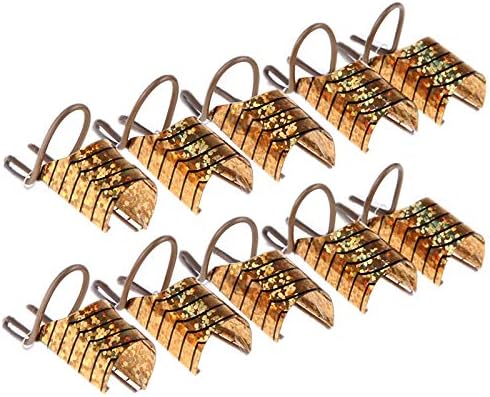 Acrylic Nail Forms,10Pcs Reusable Nail Art Tip Shape Guide,Acrylic Nail UV GEL Nail Extension Tips Forms Guide Protector French Nail Mold Tips with Storage Box for Manicure Nail Art DIY Tool,Gold