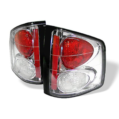 Xtune Euro Style Tail Light for Chevy S10 99-04 - Sonoma 99-04 - Chrome Clear