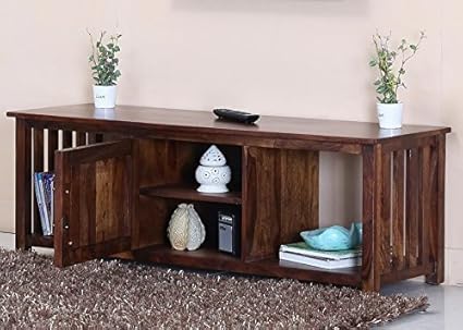 Ikiriya CABW05 Solid Sheesham Wood TV Unit/TV Stand/TV Cabinet