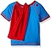 Daniel Tiger Toddler Boys' 2pc Sleepwear Set with Cape, Blue/Red Cape, 2T