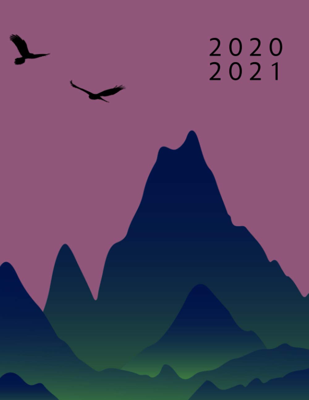 October 2020 - September 2021 Planner: Week To View With Hourly Schedule | Weekly Planner Starting Oct 2020 | 8.5 x 11 Dated Agenda | Appointment Calendar | Organizer Book With Time Slots | Minimalist