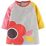 Fiream Girls Crewneck Long Sleeve Dress