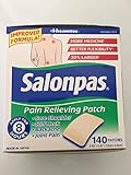 Salonpas pain relieving patch 140 patch - Pack of 1Pack (140 Patches Total)