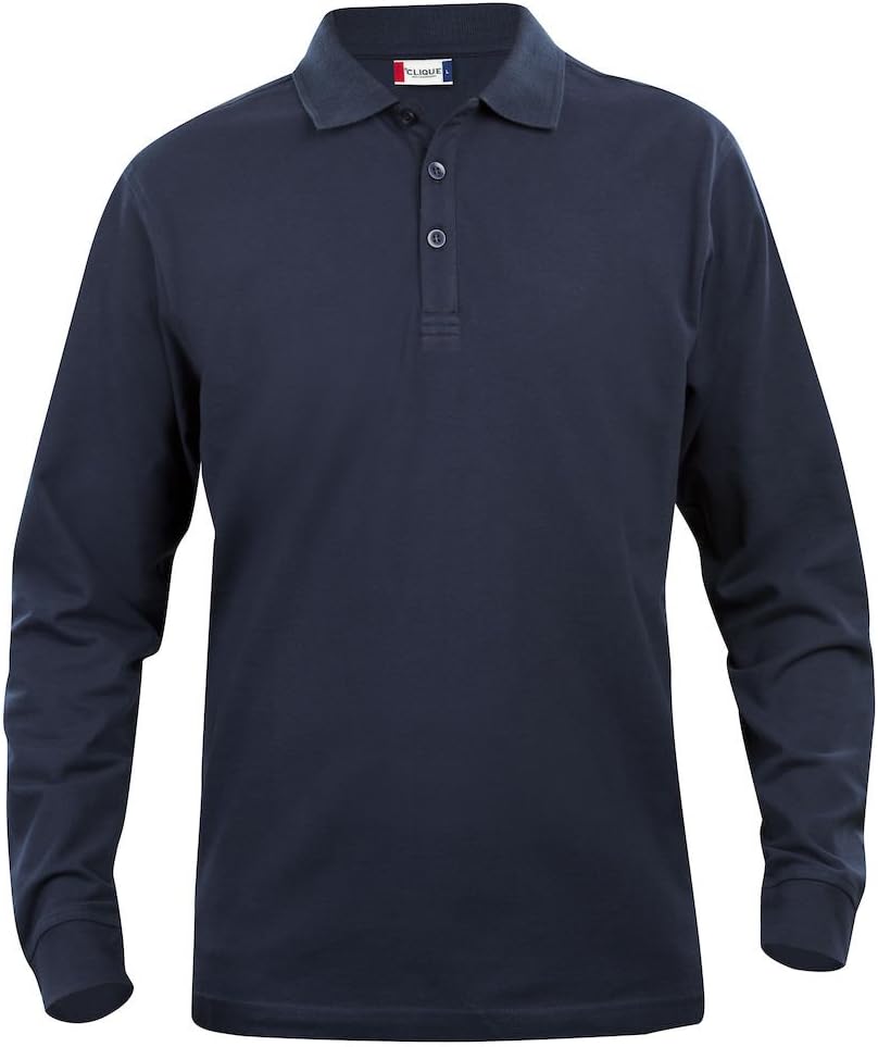 Clique Clothing Men's Long Sleeve Polo Shirt