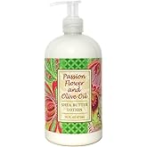 Greenwich Bay Passion Flower Scented Lotion with Shea Butter - Luxury Spa Botanical Collection - Beautiful Packaging - 16 Ounce Each Bottle