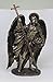 PTC 11.25 Inch Archangel Saint Barachiel with Staff Resin Statue Figurine