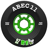 ABEC 11 Flywheel, Refly, Superfly Longboard Wheel for Electric Skateboard, Downhill and Cruising Durometers (97mm | 74a - Refly)