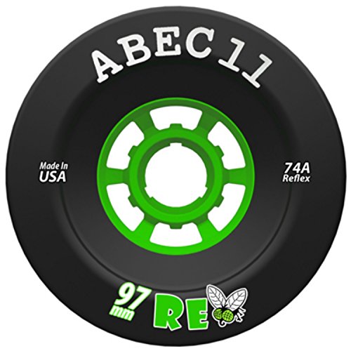 ABEC 11 Flywheel, Refly, Superfly Longboard Wheel for Electric Skateboard, Downhill and Cruising [All Sizes & Durometers] (97mm | 74a - Refly)