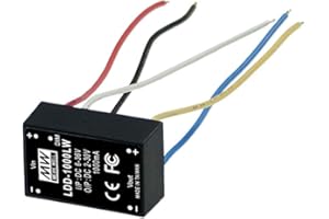 LDD-300LW | Mean Well LDD-LW Step-Down 300mA CC Wired DC LED Driver