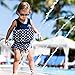 Konfidence Floatsuit (2-3 Years, Navy Polka Dot)