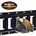 DC Cargo Mall E Track Wood Beam End Socket Shelf Brackets Accessories (10 Pack) - Fit with 2x4 2x6 Add Removable Etrack Load Lock Bar for Enclosed Trailers - Zinc-Coated Steel