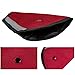 Seatbelt Adjuster, HONTECH 2 Packs Seat Belt Safety Covers for Kids Red + Black.