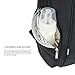 Miubox Diaper Bag Backpack Water-Resistant Baby Nappy Bag with Insulated Pockets Muti-Functional Diaper Backpack with USB Charging Port Include Insulated Sleeve for Mum/Dad / (L-Size, Black)