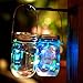 Kobwa 3 Pack Solar Mason Jar Lights,10 LEDs Multi-color Solar String Fairy Lights Lids Insert for Patio Garden,Wedding,Christmas Holiday Party Decorative Lighting