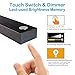 RTSU Tap Closet Light, Rechargeable Wireless Touch Light Magnetic Stick-on Nightlight, LED Dimmable Tap Light for Under Cabinet, Counter, Wardrobe, Stairs, Drawer, Wall