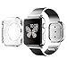 SUPTMAX Apple Watch Cover Case 42mm [Series 1 / Series 2] Apple Watch 42mm Case TPU Flexible Soft Case Cover for Apple Watch 42mm (TPU Clear)