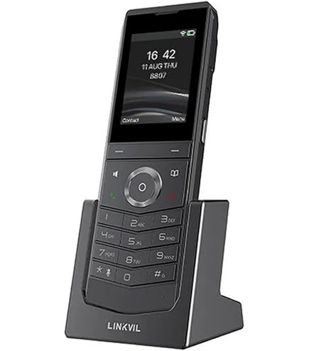 Fanvil W611W V2 Téléphone Fixe Noir 4 Lignes LCD Wifi W611W V2 Pas Cher