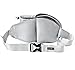 ErgaLogik Day Trekker - Hiking Waist Pack with Water Bottle (Not Included) Holder - Fanny Pack - Dog Walking - Running Belt Bag Pouch Fanny Pack for Hiking Running Cycling Camping Travel (Grey)