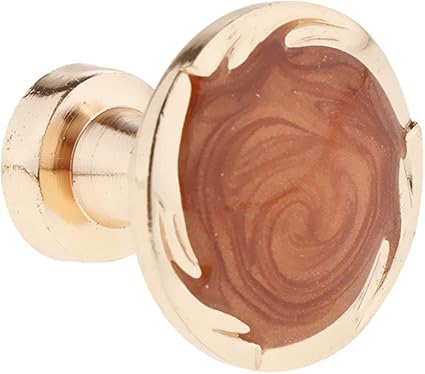 DDLONY 5 Stück runder Schrankknopf mit Schrauben Schubladengriff