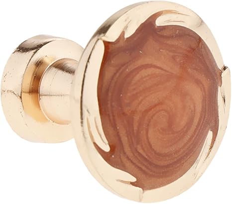 DDLONY 5 Stück runder Schrankknopf mit Schrauben Schubladengriff