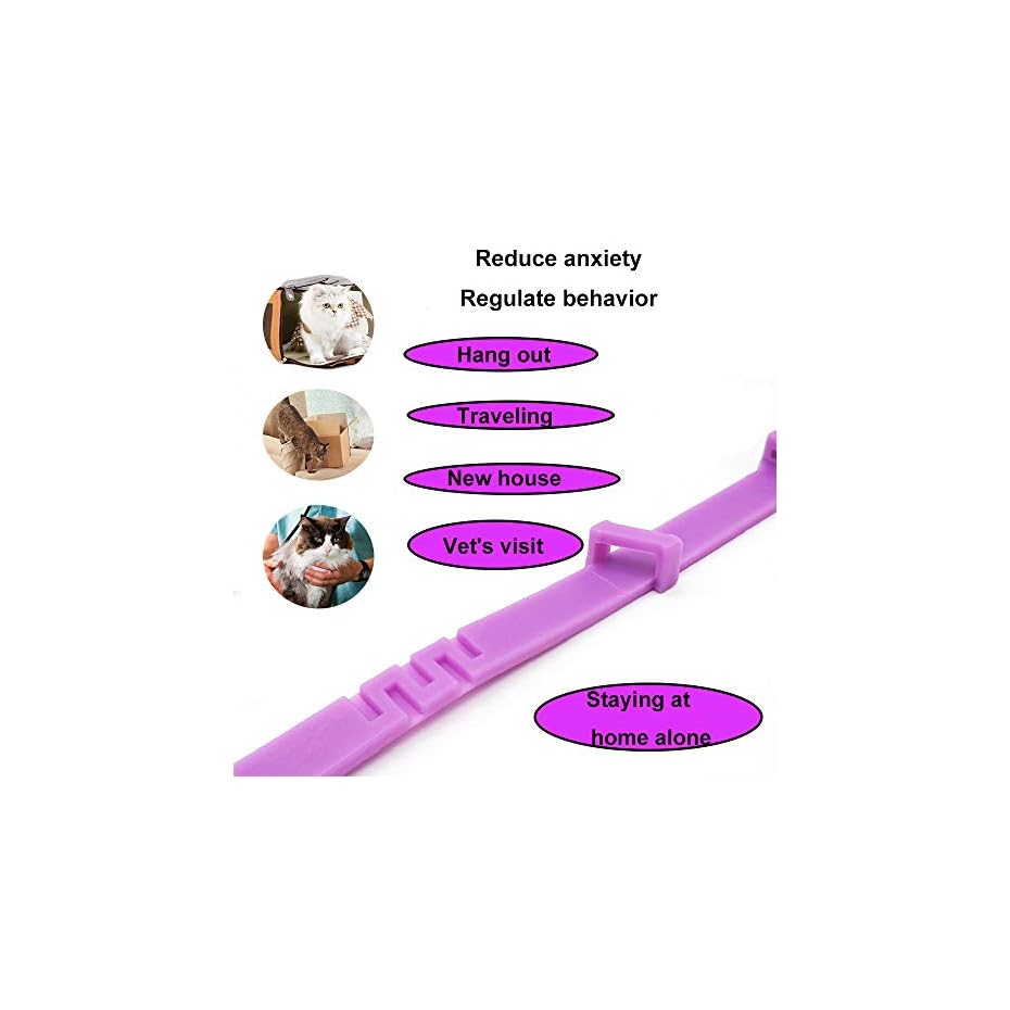 WDsunshine Beruhigungshalsband für Hunde und Katzen, AntiAngst
