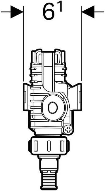 Geberit 188335 Tap, Brass - Image 5