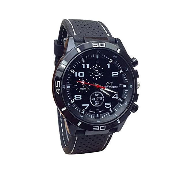 Han Shi Wristwatch, Fashion Men Military Quartz Watch Hours Analog Sport Wrist Watch Clock
