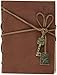 OliaDesign Diary String Key Leather Bound Notebook, Brown