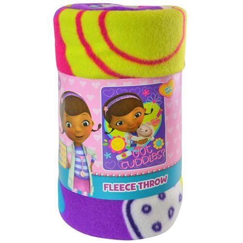 doc mcstuffins throw blanket