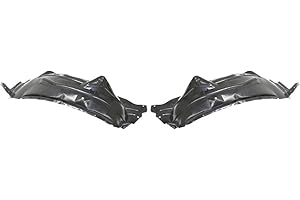 Evan Fischer Fender Liner Front, Driver and Passenger Side Compatible with 2005-2007 Ford F-250 Super Duty, 2005-2007 F-350 Super Duty, 2005-2007 F-450 Super Duty - FO1251137, FO1250137