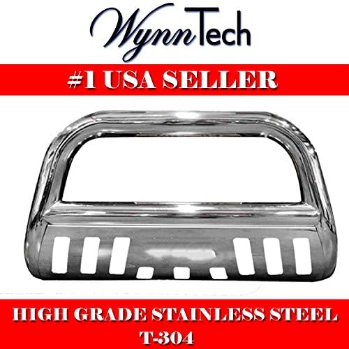 Wynntech Bull Bar Front Bumper Guard Protection Stainless Steel for 2015-2016 Jeep Renegade