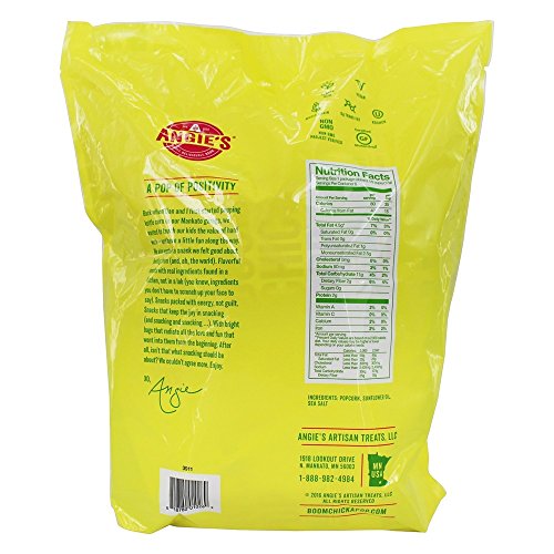 Angie'S Boom Chicka Pop Sea Salt Popcorn Bags (Case Of 4) on Galleon