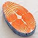 Washable Amusing Simulation Tasty Salmon Fish Sushi Pillow Cushion Home Decor