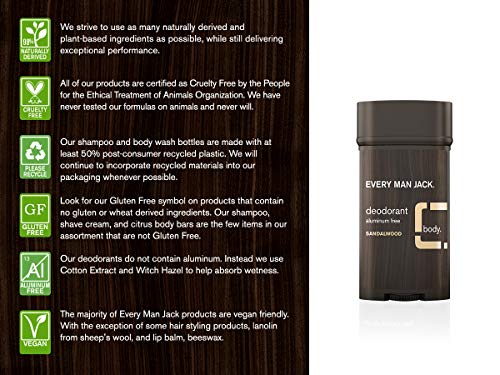 Every Man Jack Deodorant Sandalwood - Image 5