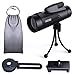 12x50 Monocular Telescope for Adults, AUCEE HD High Power Bak4 Prism FMC Monocular Compact Waterproof Monocular with Smartphone Adapter Tripod for Bird Watching Hunting Hiking Camping Travelling