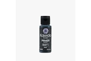 Gaahleri Kaleido 60ml KP103 Matte Black Water-Based Surface Primer, Model Primer/Base Coat/Undercoat/Surfacer for Scale Models, Cars, Mecha, Gundam, Miniatures, Resin & Plastic
