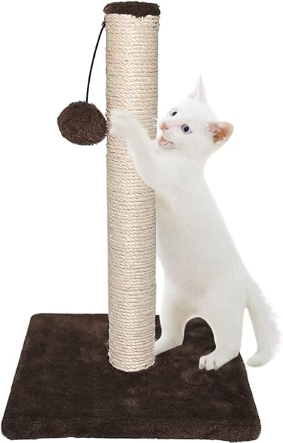RAM Large Cat Scratching Post Cat Tree 40cm Brown RAM ONLINE