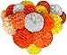 Voplop Paper Pom Poms - 20 pcs of 8, 10, 14 Inch - Paper Flowers - Perfect for Wedding Decor - Birthday Celebration - Table and Wall Decoration (Orange Mix)