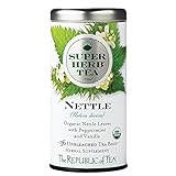 The Republic Of Tea Organic Nettle SuperHerb Tea Bags, 36 Tea Bag Tin