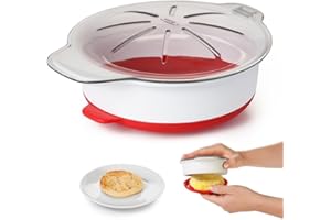 Microwave Egg Cooker,Cheese Egg Cooker Microwave Cooking Kit Fast Hamburg Maker Kitchen Cooking (1 Pack)