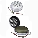 PU EVA Hard Portable Travel Carry Case Bag Holder Zipper Pouch for B&O Bang & Olufsen BeoPlay A1 Wireless Bluetooth Speaker (Silver for BeoPlay A1)
