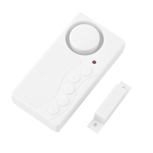 Sensor magnético de plástico Sistema de alarma inalámbrico Puerta ...