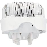 Braun Replacement Hair Removal Head 67030946 Compatible with Braun Silkepil 7 Xpressive Pro and Braun Silk Epil 5, White