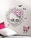 Roommates Rmk2258Slm Monster High Heart Skullette Peel And Stick Wall Decals