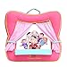 Finger Puppet Theater Stage by Better Line - Set Includes 6 Finger Family Puppets - Portable Plush Finger Puppet Theater is The Best Preschool Kids (Pink)