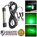 Just Released 25w 3,450 Lumen 12v Green Underwater LED Fishing Light - Most Powerful & Innovative Compact Designed Mini BriteBite by IllumiSea - Catch More Shrimp, Bait, and Fish in Fresh & Saltwater