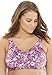 Comfort Choice Women's Plus Size Cotton Back-Close Wireless Bra