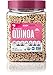 BetterBody Foods Organic Quinoa — Medley of White, Red, and Black Quinoa Grains, Contains All 9 Essential Amino Acids, Complete Plant Protein with 6g of Protein per Serving, 1.5 Pounds