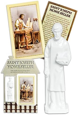 Gifts of Faith Religious St. Joseph Home Seller Kit (White)